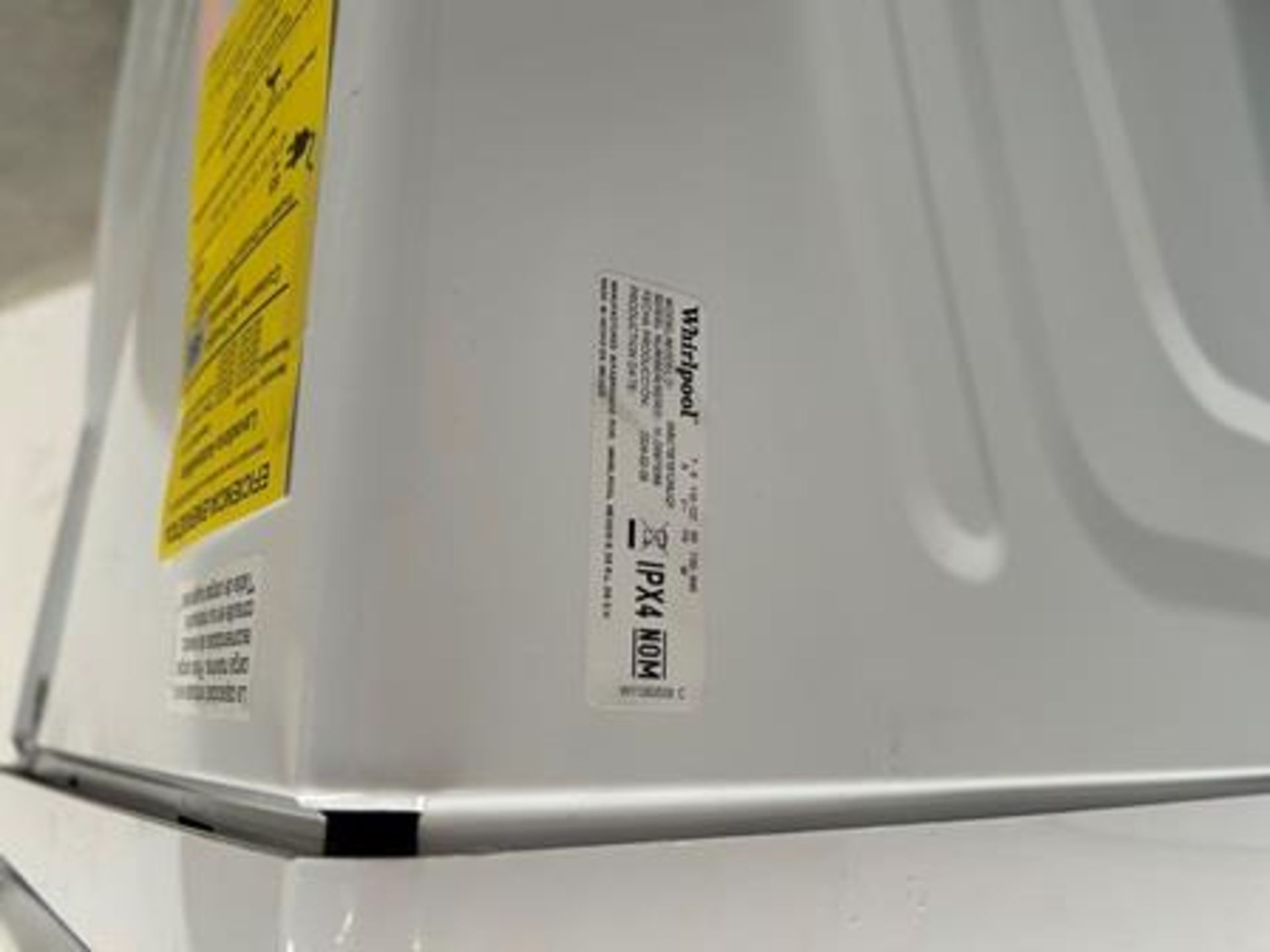 Lote de 2 lavadoras contiene: 1 Lavadora de 16 KG Marca WHIRPOOL, Modelo 8MWTW1612MJQ1, Serie 96973 - Image 8 of 11