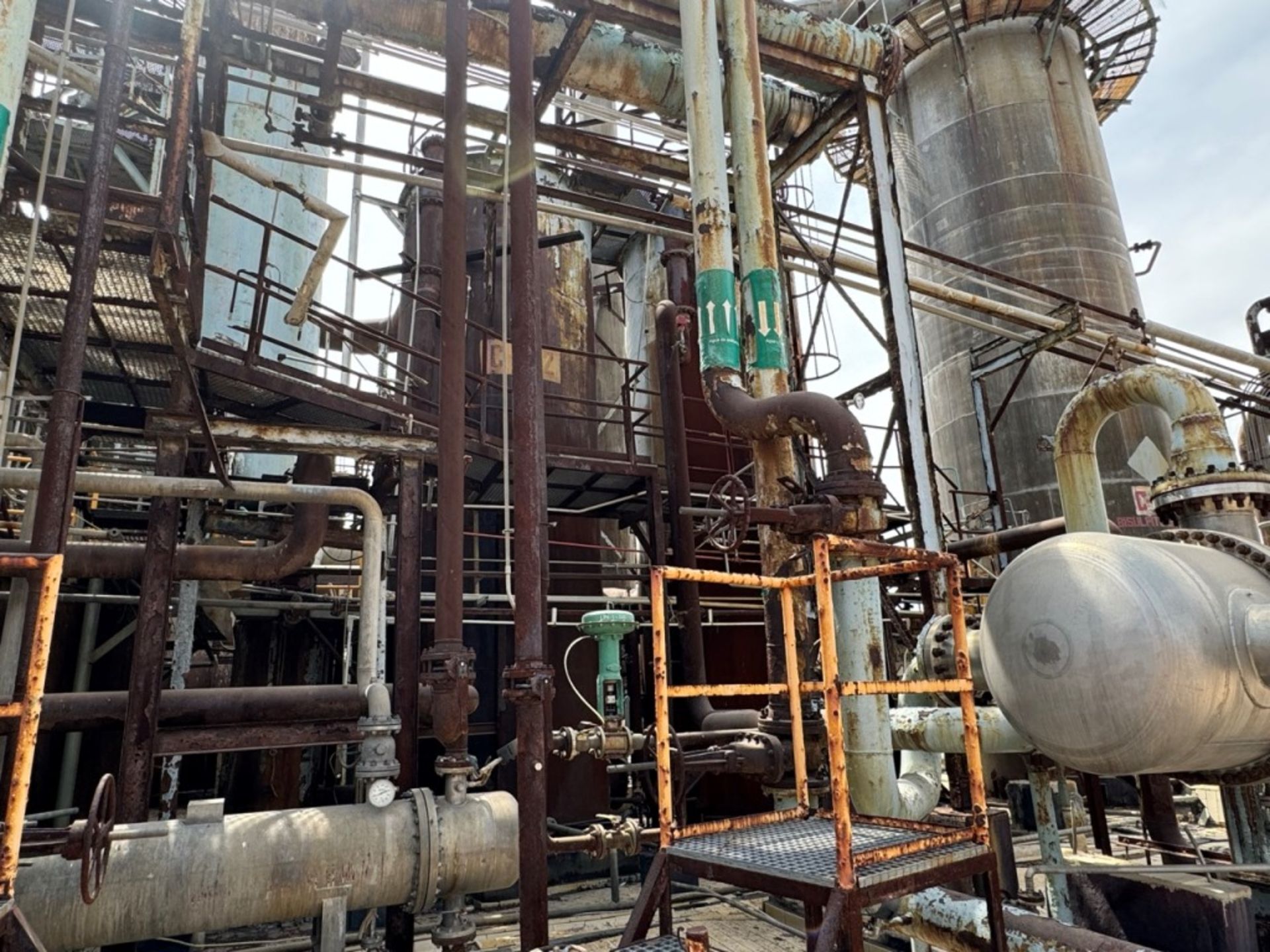 Complete industrial plant for chemical process of obtaining OLEUM, with a capacity to produce 117,2 - Image 55 of 104