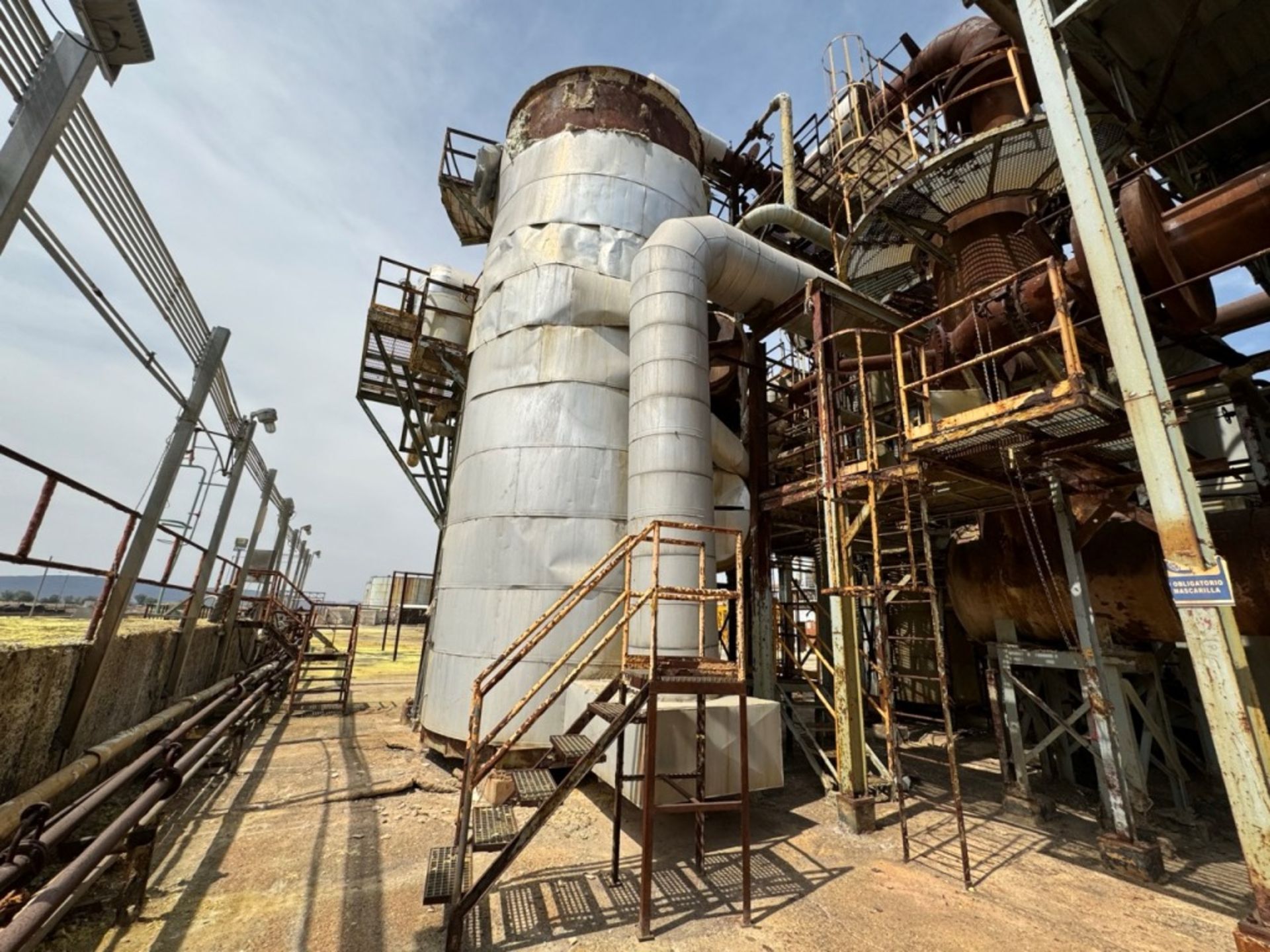 Complete industrial plant for chemical process of obtaining OLEUM, with a capacity to produce 117,2 - Image 104 of 104