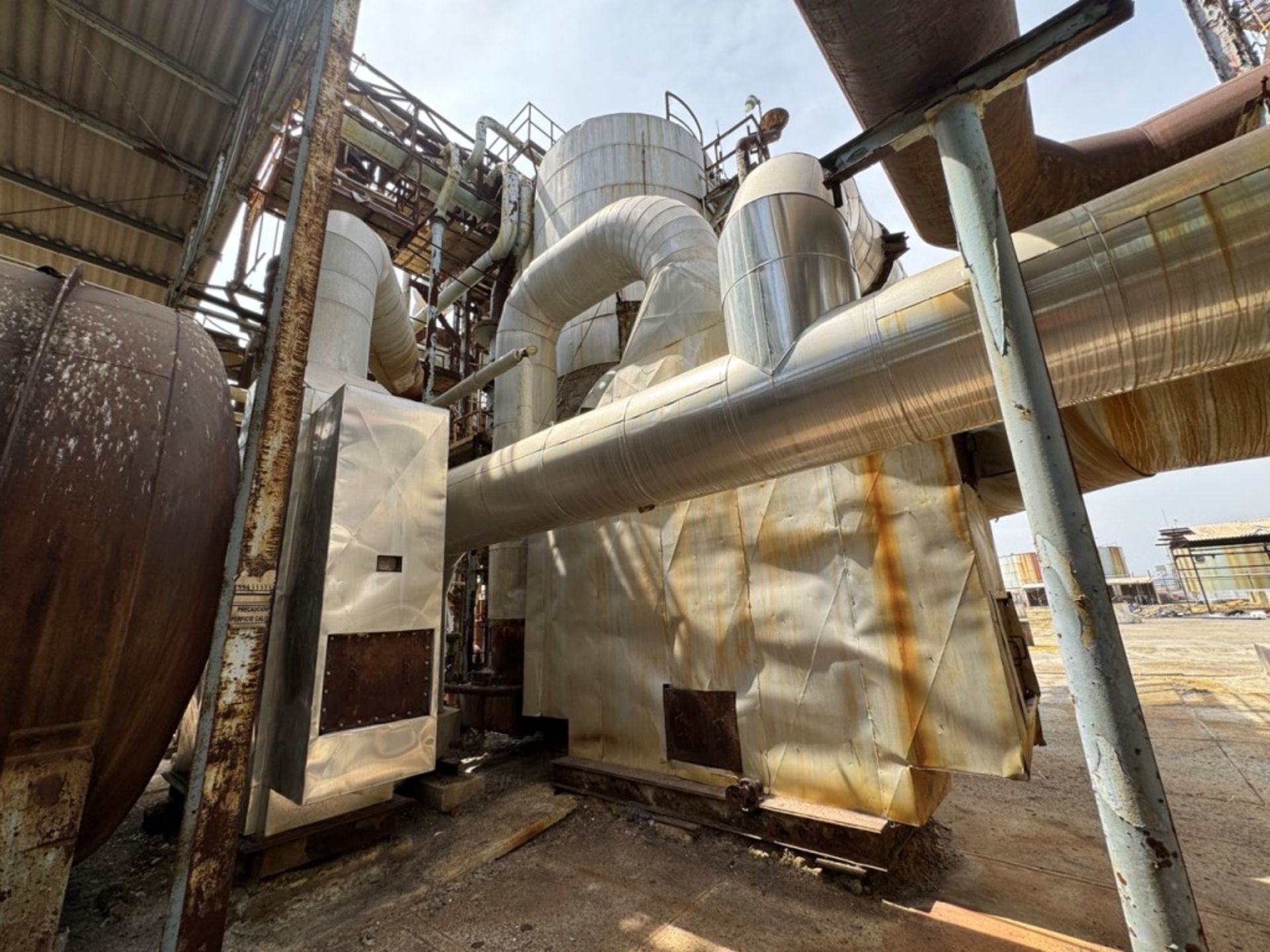 Complete industrial plant for chemical process of obtaining OLEUM, with a capacity to produce 117,2 - Image 31 of 104