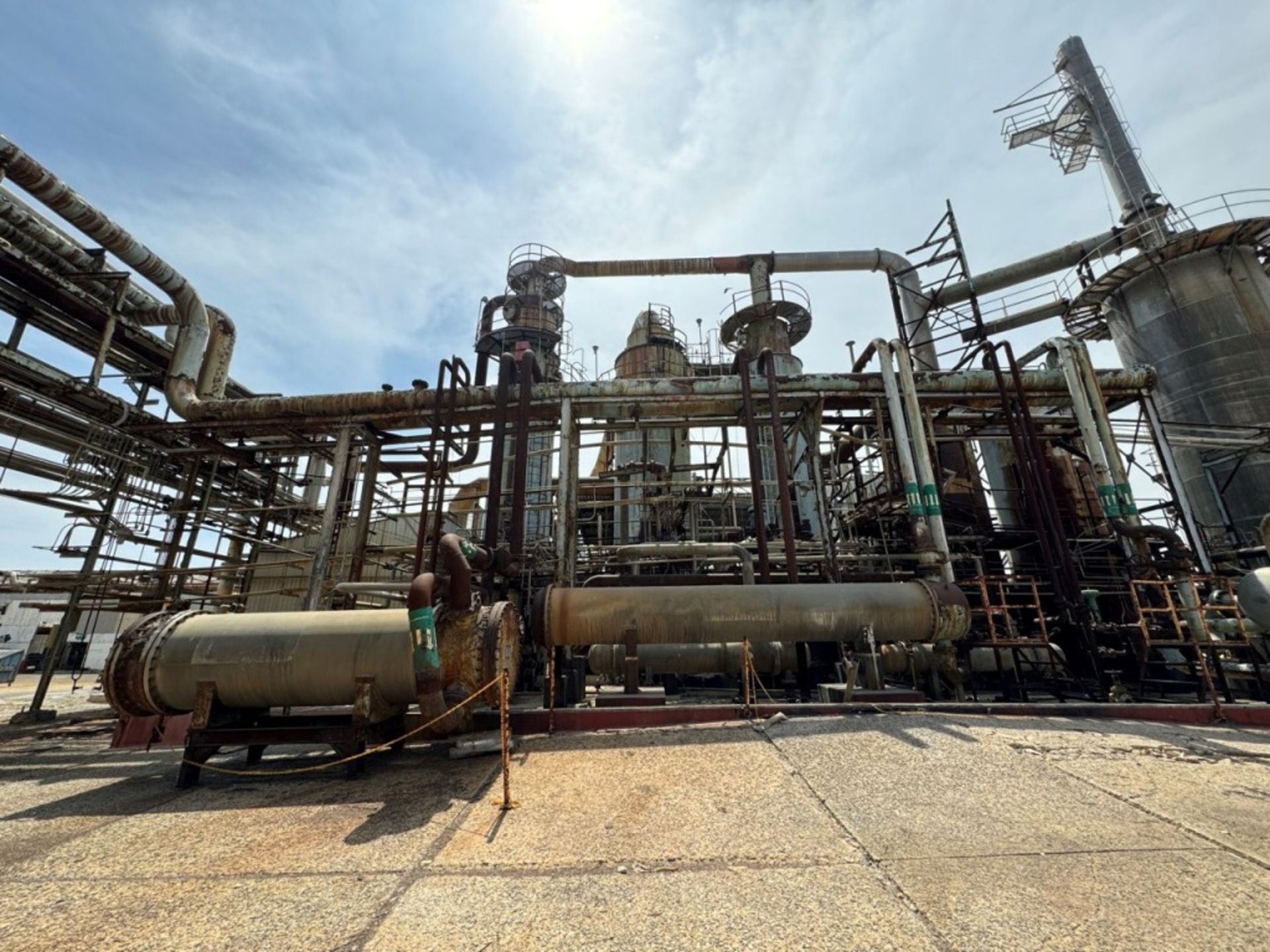 Complete industrial plant for chemical process of obtaining OLEUM, with a capacity to produce 117,2 - Image 99 of 104