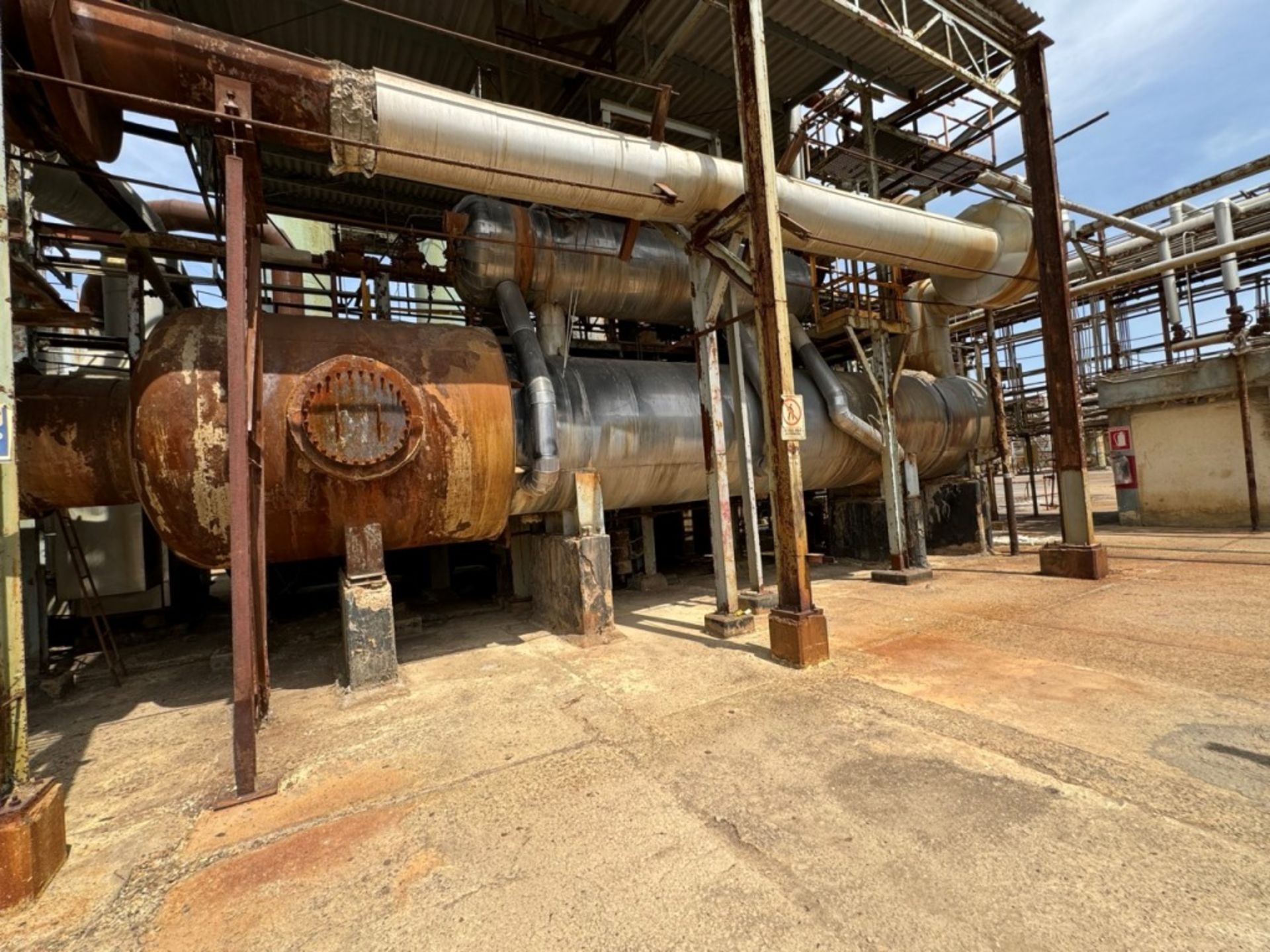 Complete industrial plant for chemical process of obtaining OLEUM, with a capacity to produce 117,2 - Image 11 of 104