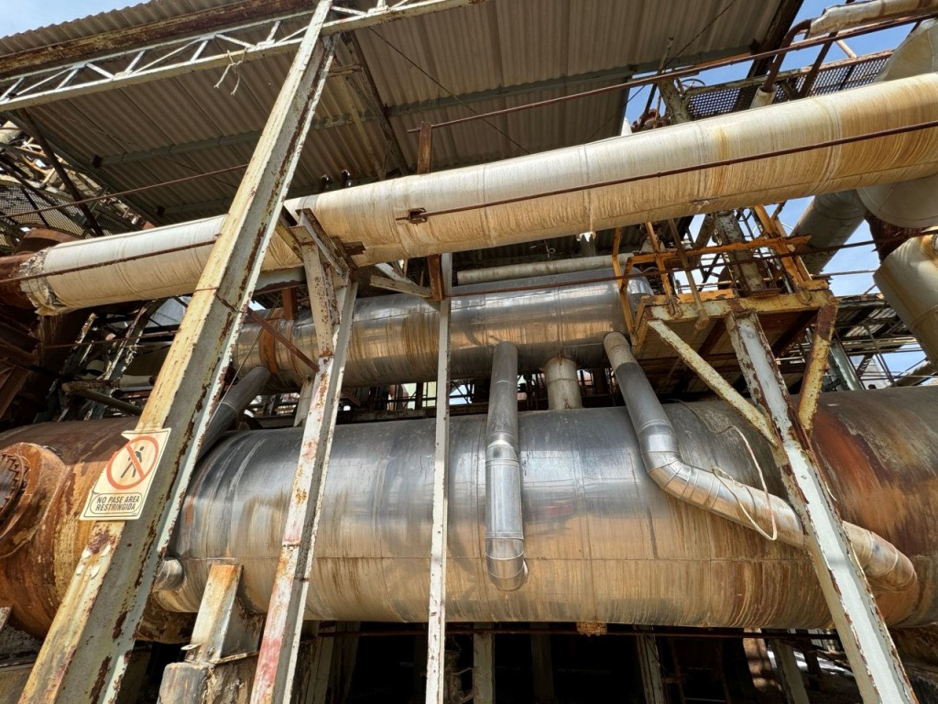 Complete industrial plant for chemical process of obtaining OLEUM, with a capacity to produce 117,2 - Image 13 of 104