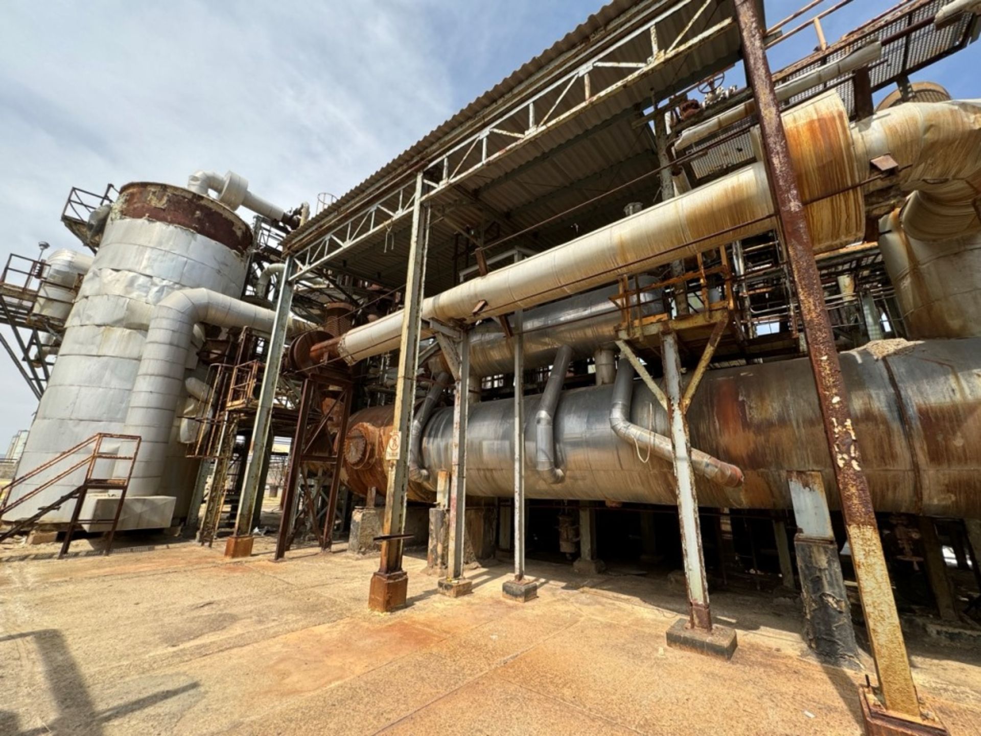 Complete industrial plant for chemical process of obtaining OLEUM, with a capacity to produce 117,2 - Image 80 of 104