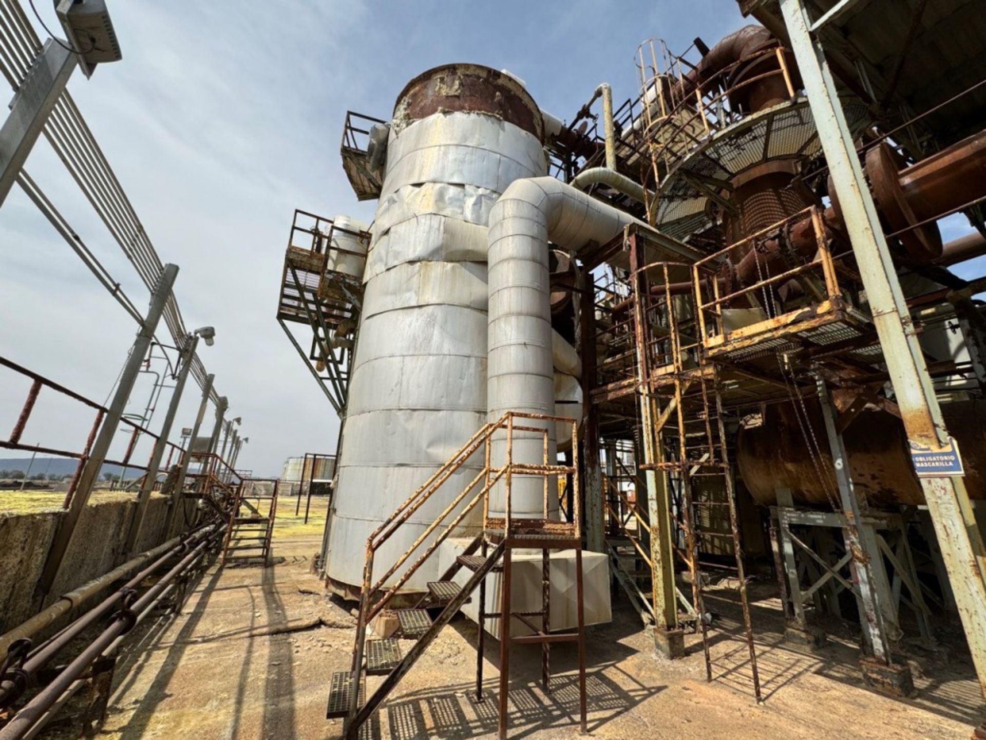 Complete industrial plant for chemical process of obtaining OLEUM, with a capacity to produce 117,2 - Image 10 of 104
