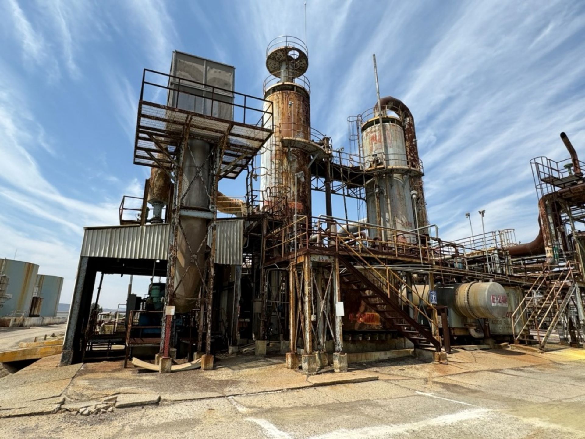 Complete industrial plant for chemical process of obtaining BISULPHITE The equipment included in t - Image 14 of 90