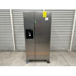 Refrigerador con dispensador de agua Marca WHIRPOOL, Modelo WD2620S, Serie 10301, Color GRIS (Equip