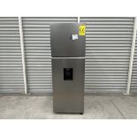 Refrigerador con dispensador de agua Marca SAMSUNG, Modelo RT31DG5224S9, Serie 00320K, Color GRIS (