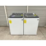 Lote de 2 Lavadoras contiene: 1 Lavadora de 20 KG, Marca WHIRPOOL, Modelo 8MWT20223WPM0, Serie 8413