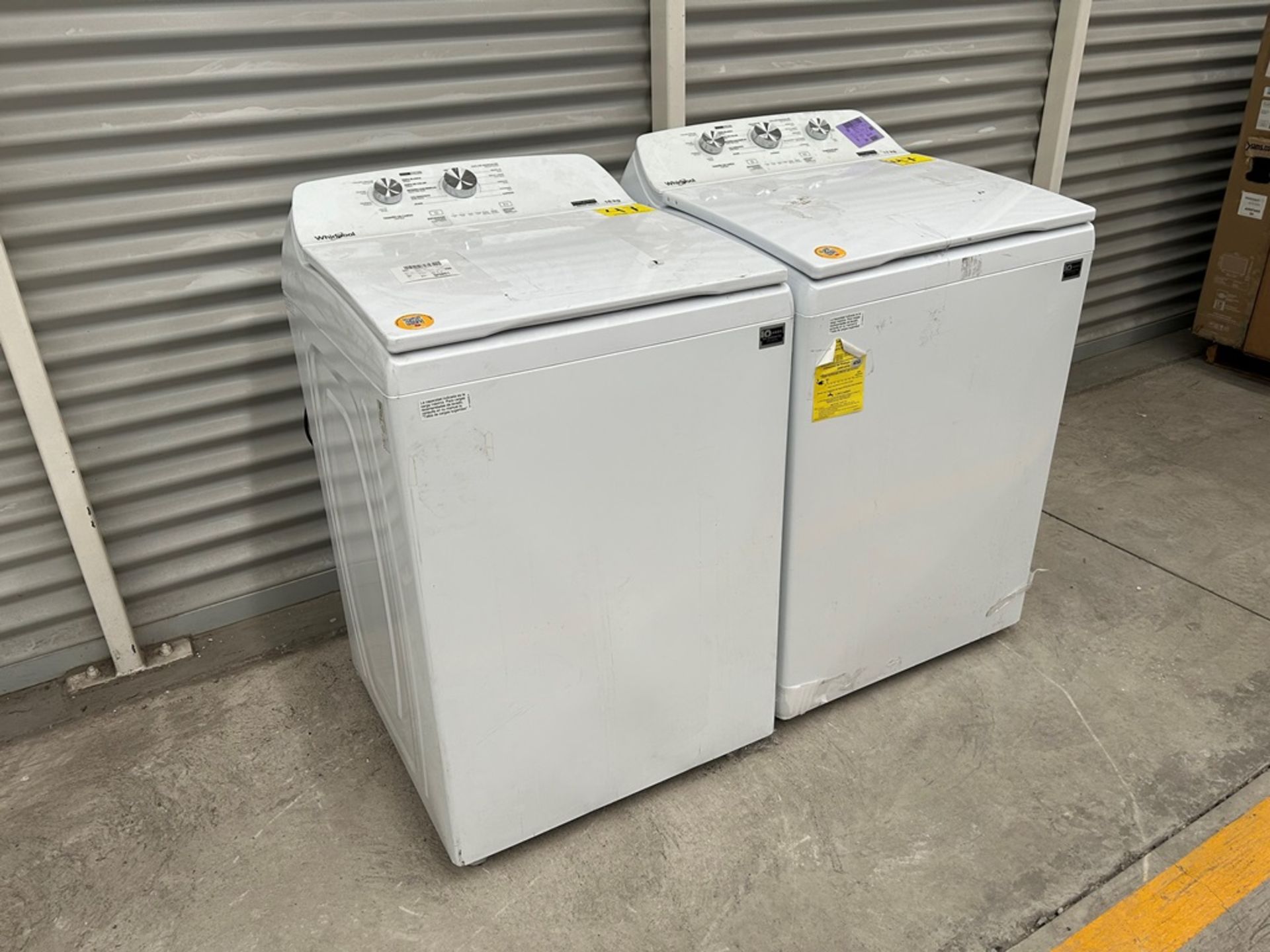 Lote de 2 Lavadoras contiene: 1 Lavadora de 17 KG, Marca WHIRPOOL, Modelo 8MWT1713WJQ1, Serie 11434 - Image 3 of 10