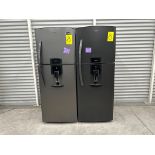 Lote de 2 refrigeradores contiene: 1 Refrigerador con dispensador de agua Marca MABE, Modelo RME360