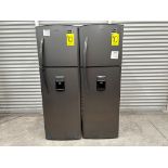 Lote de 2 refrigeradores contiene: 1 Refrigerador con dispensador de agua Marca MABE, Modelo RMA300