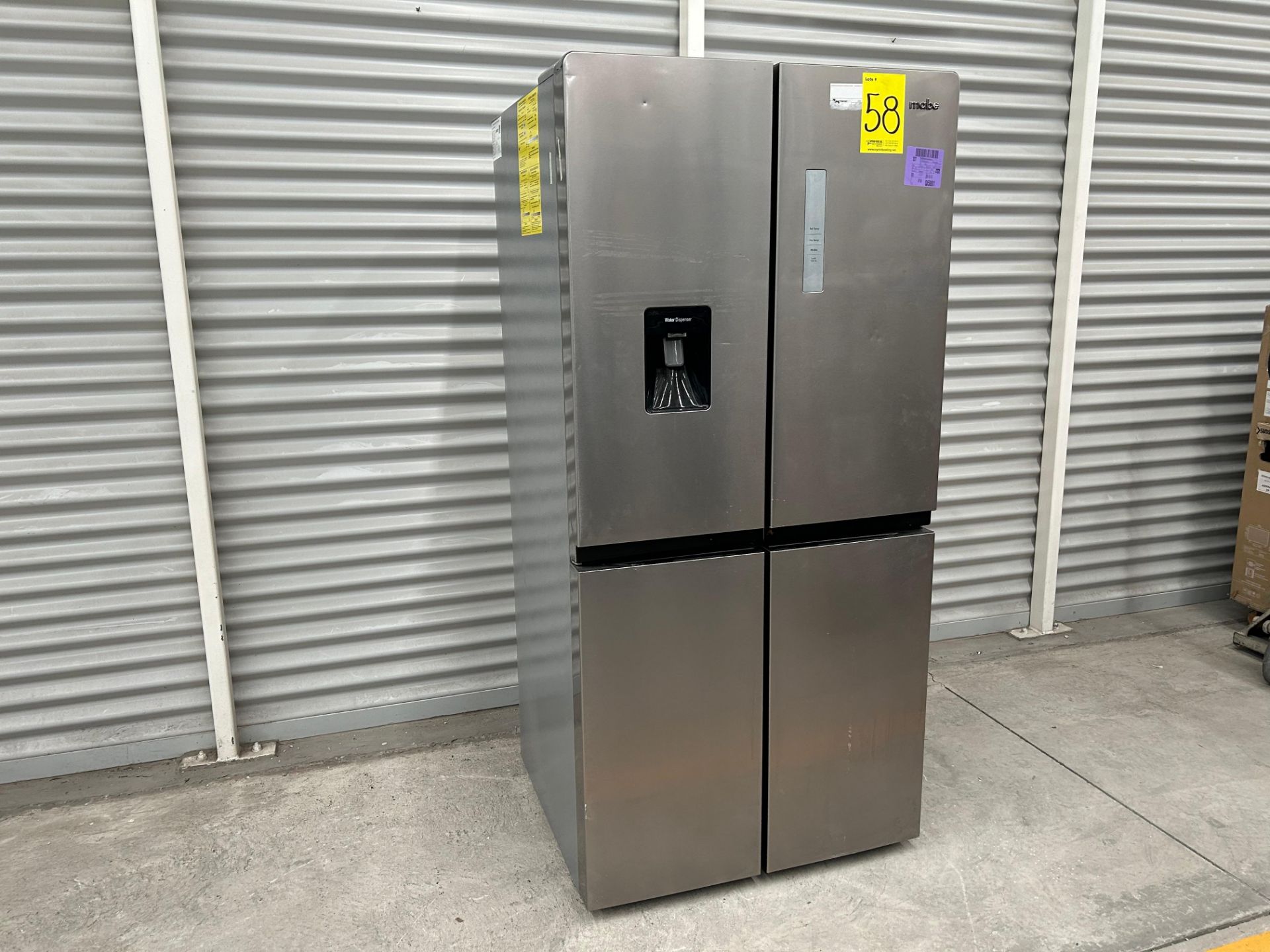 Refrigerador con dispensador de agua, Marca MABE, Modelo MTM482SENSS0, Serie MA0075, Color GRIS (Eq - Image 6 of 17