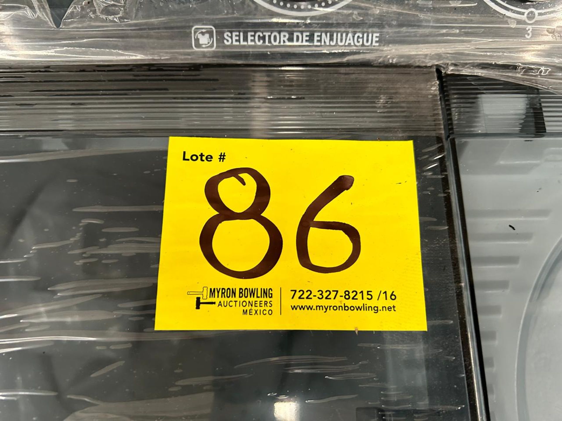 Lote de 2 Lavadoras contiene: 1 Lavadora de 28 KG, Marca DACE, Modelo LS2801B, Serie 0077, Color BL - Image 10 of 10