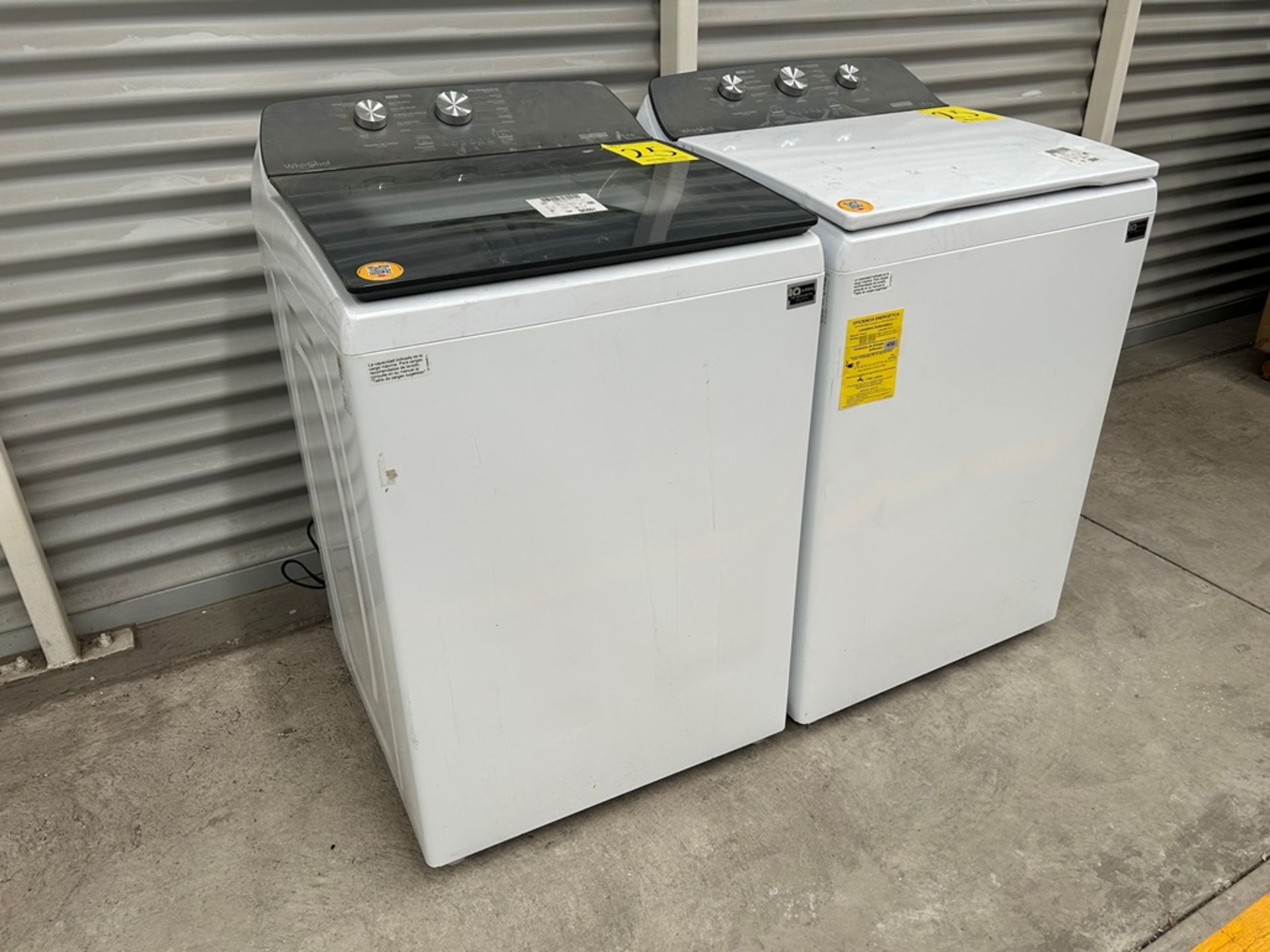 Lote de 2 Lavadoras contiene: 1 Lavadora de 18 KG, Marca WHIRPOOL, Modelo 8MWTW1812WPM0, Serie 6502 - Image 3 of 10