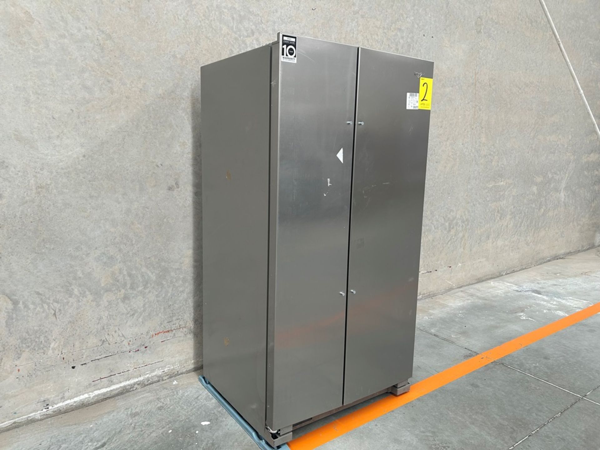 Refrigerador Marca WHIRLPOOL, Modelo WD5600S, Serie 813311, Color GRIS (Equipo de Devolución) - Image 3 of 9