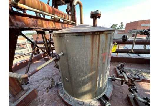 Stainless Steel Condensate Tank 304, 1.22m x 3.85m in Outside Diameter / Tanque de Condensados en A - Image 2 of 9