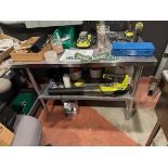 Stainless Steel Lab Table (Approx. 4' x 30") | Rig Fee $100