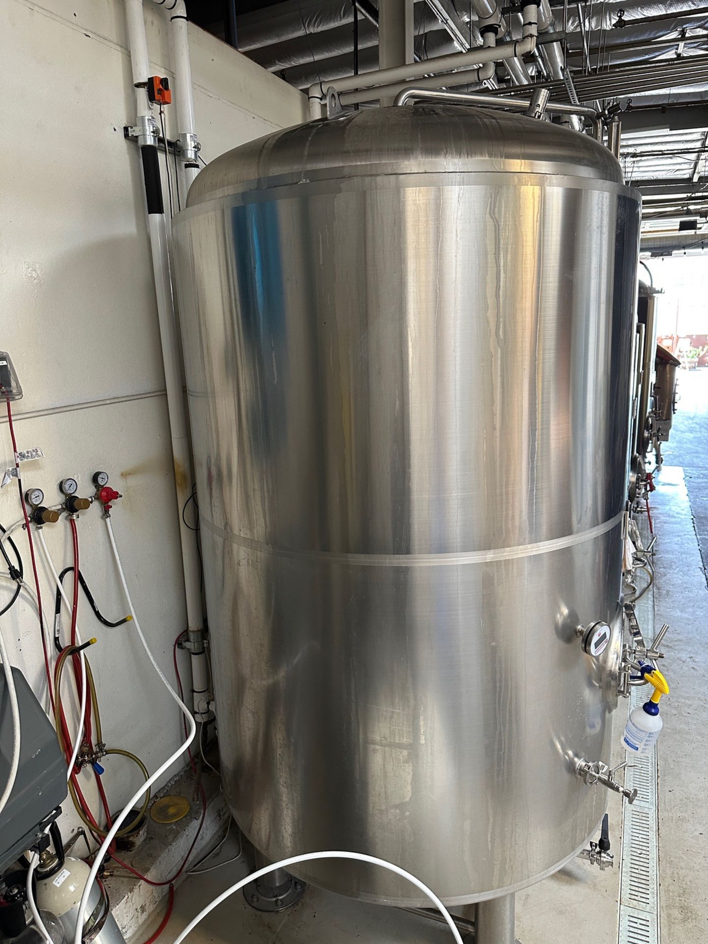 Prospero Brew Pro 30 BBL Stainless Steel Brite Tank - Dish Bottom, Glycol Jacketed, | Rig Fee $1250 - Image 2 of 3