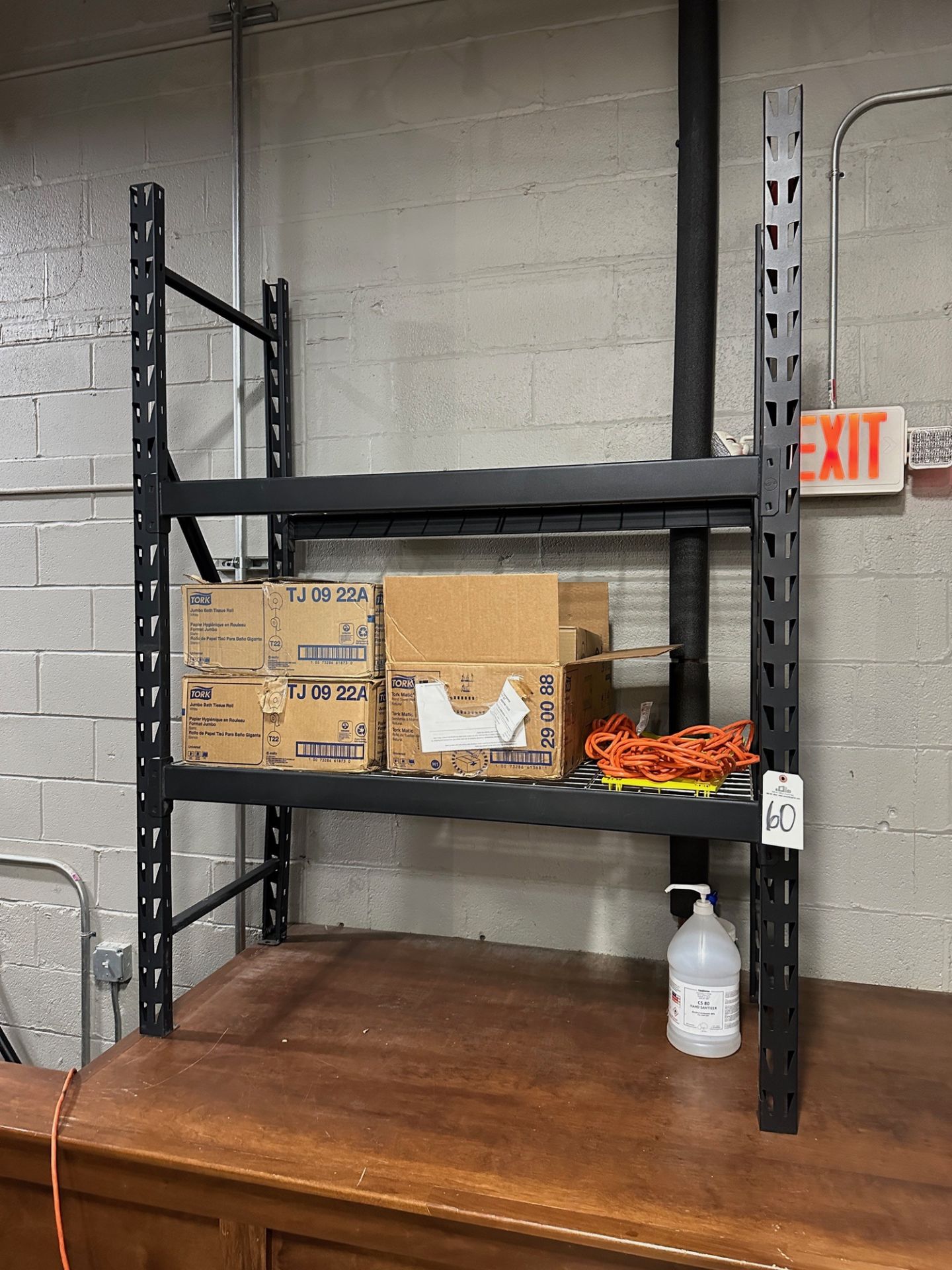 Teardrop Shelving Unit - (2) 6' x 2' Uprights - (4) 4'6