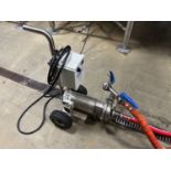 3 HP Baldor Reliance Super E Washdown Motor with AMPCO Centrifugal Pump on Cart wit | Rig Fee $50