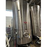 Silver State Stainless 120 BBL Stainless Steel Brite Tank - Dish Bottom, Glycol Jac | Rig Fee $2150