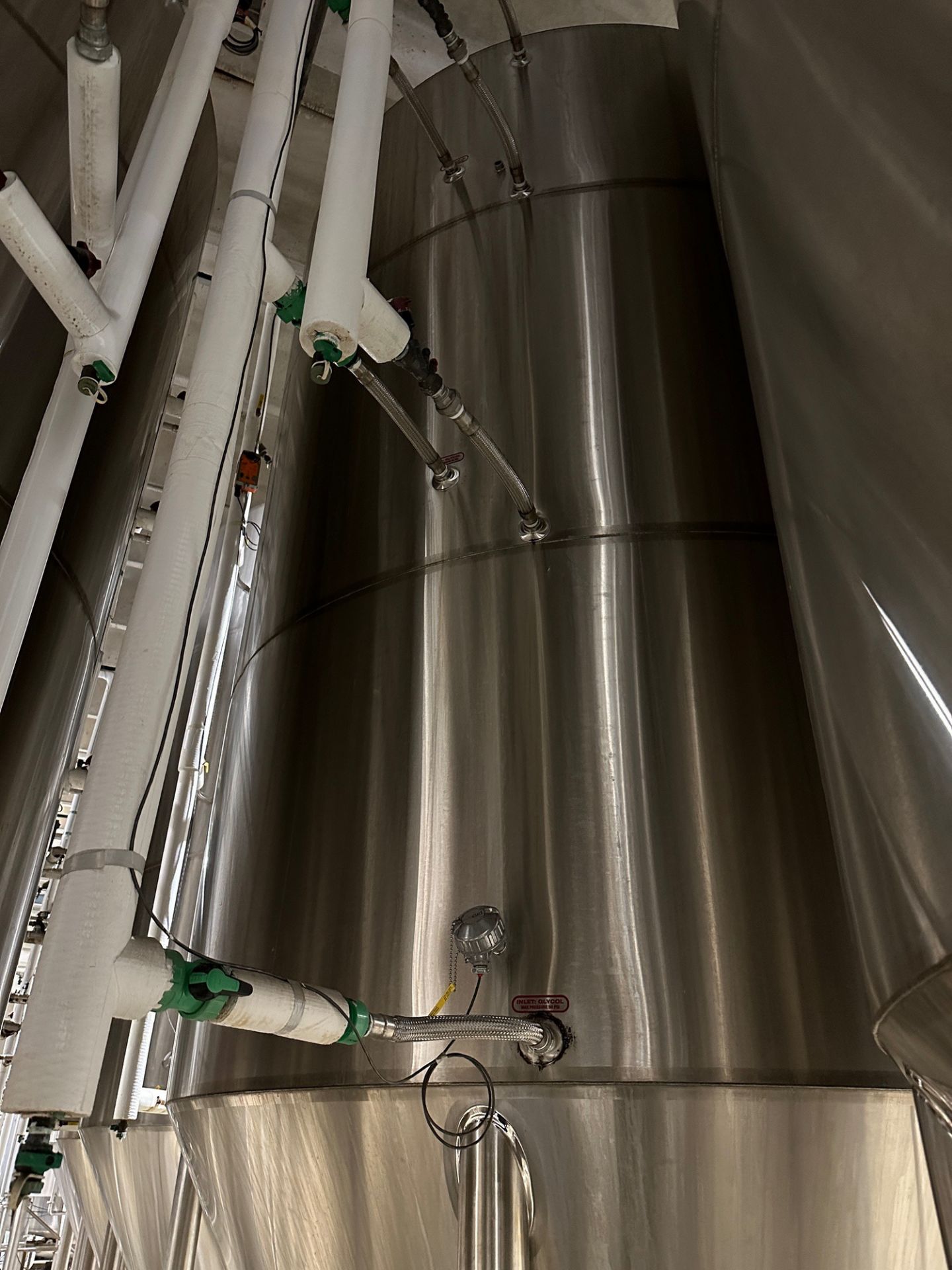 Silver State Stainless 120 BBL Stainless Steel Fermentation Tank - Cone Bottom, Gly | Rig Fee $2150 - Image 4 of 6
