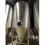 Silver State Stainless 120 BBL Stainless Steel Fermentation Tank - Cone Bottom, Gly | Rig Fee $2150