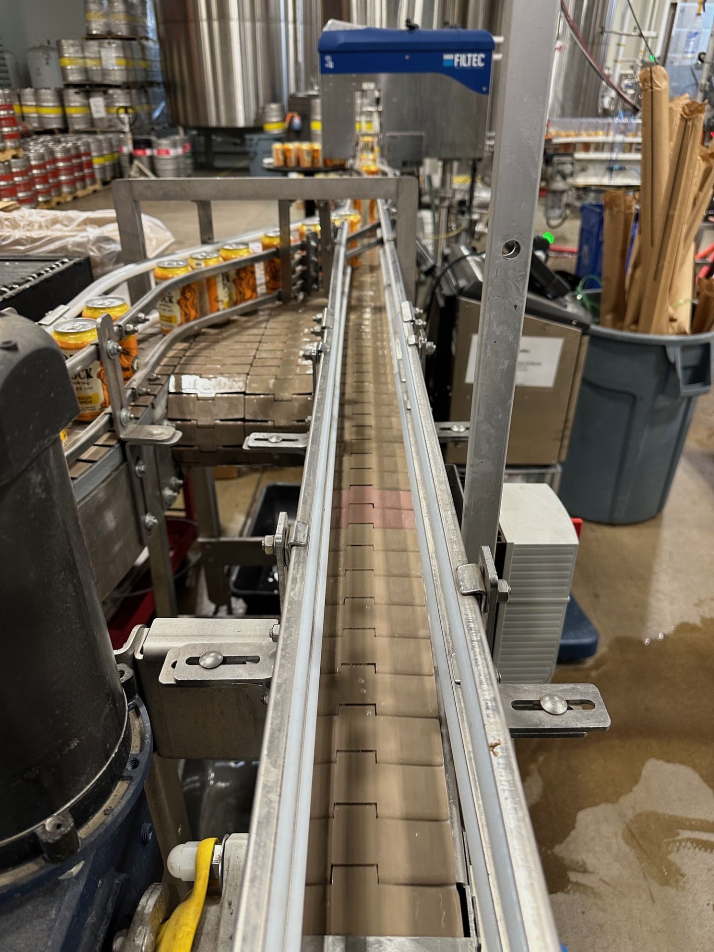 Advanced Manufacturing Technology Intralox Conveyor over Stainless Steel Frame with | Rig Fee $450 - Image 7 of 7