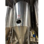 Premier Stainless 80 BBL Stainless Steel Fermentation Tank - Cone Bottom, Glycol Ja | Rig Fee $1850