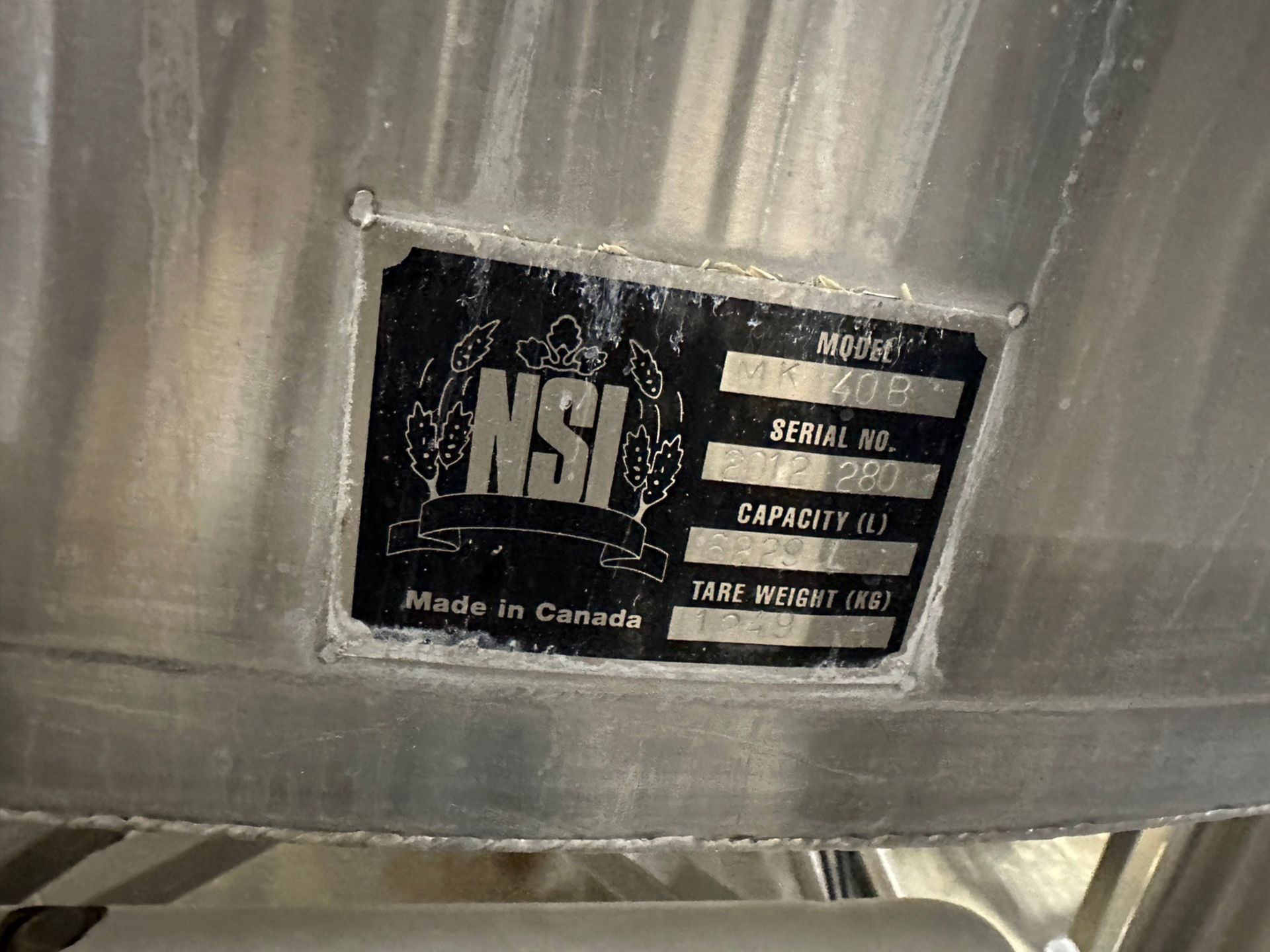 Newlands 4-Vessel 40 BBL Stainless Steel Brewhouse - Mash Mixer (Approx. 7' Diamete | Rig Fee $8500 - Image 29 of 35