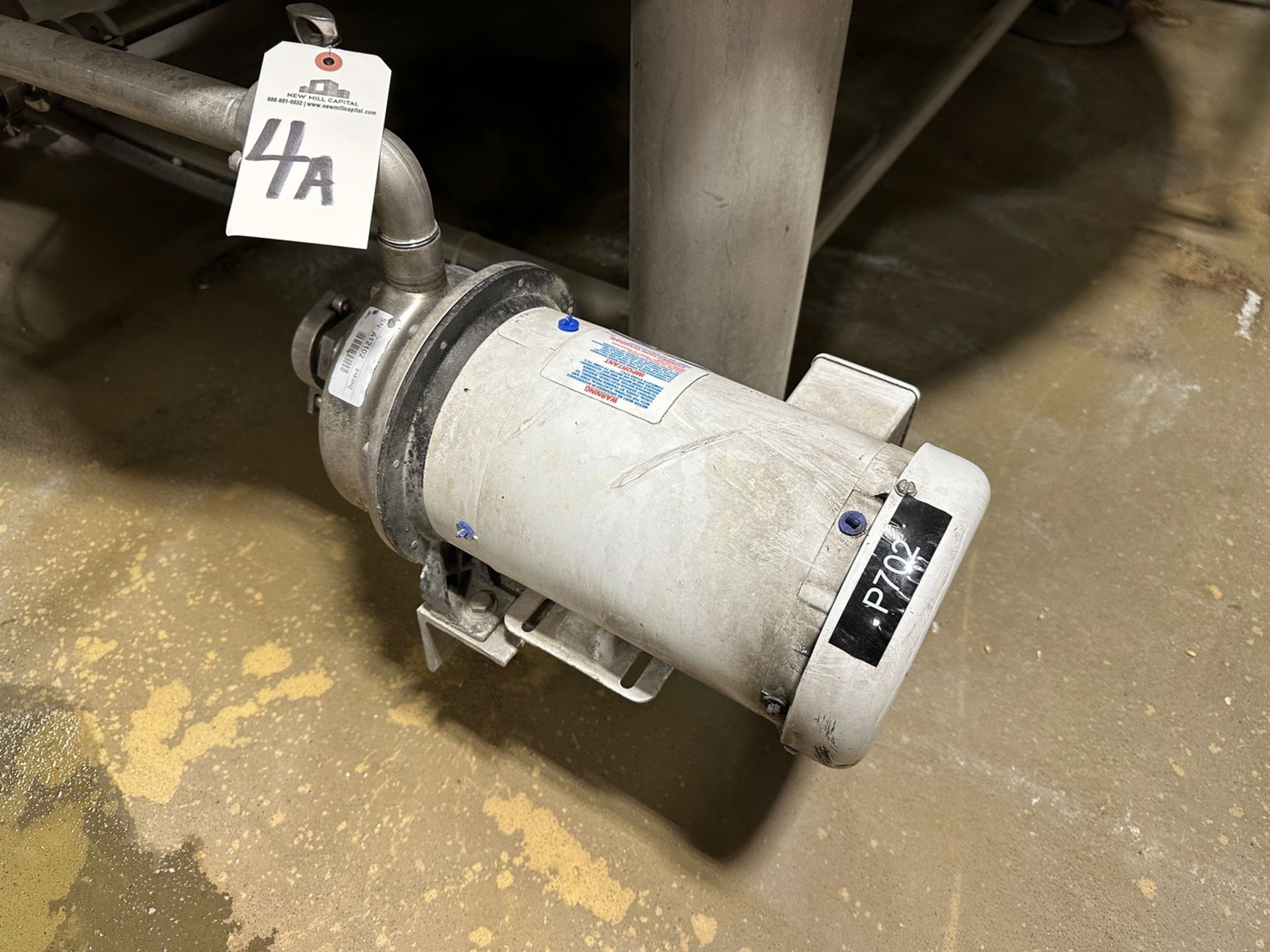 3 HP Baldor Reliance Washdown Motor with Ebara Centrifugal Pump | Rig Fee $50