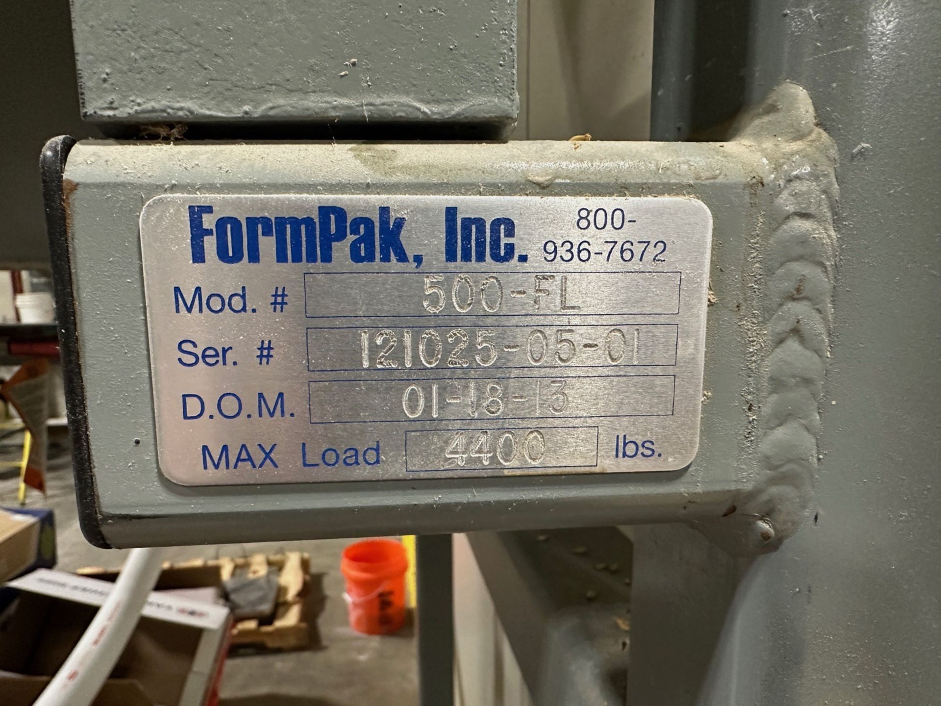 FormPak Super Sack Frame with 4400 LB. Capacity - Model 500-FL | Rig Fee $600 - Image 3 of 3