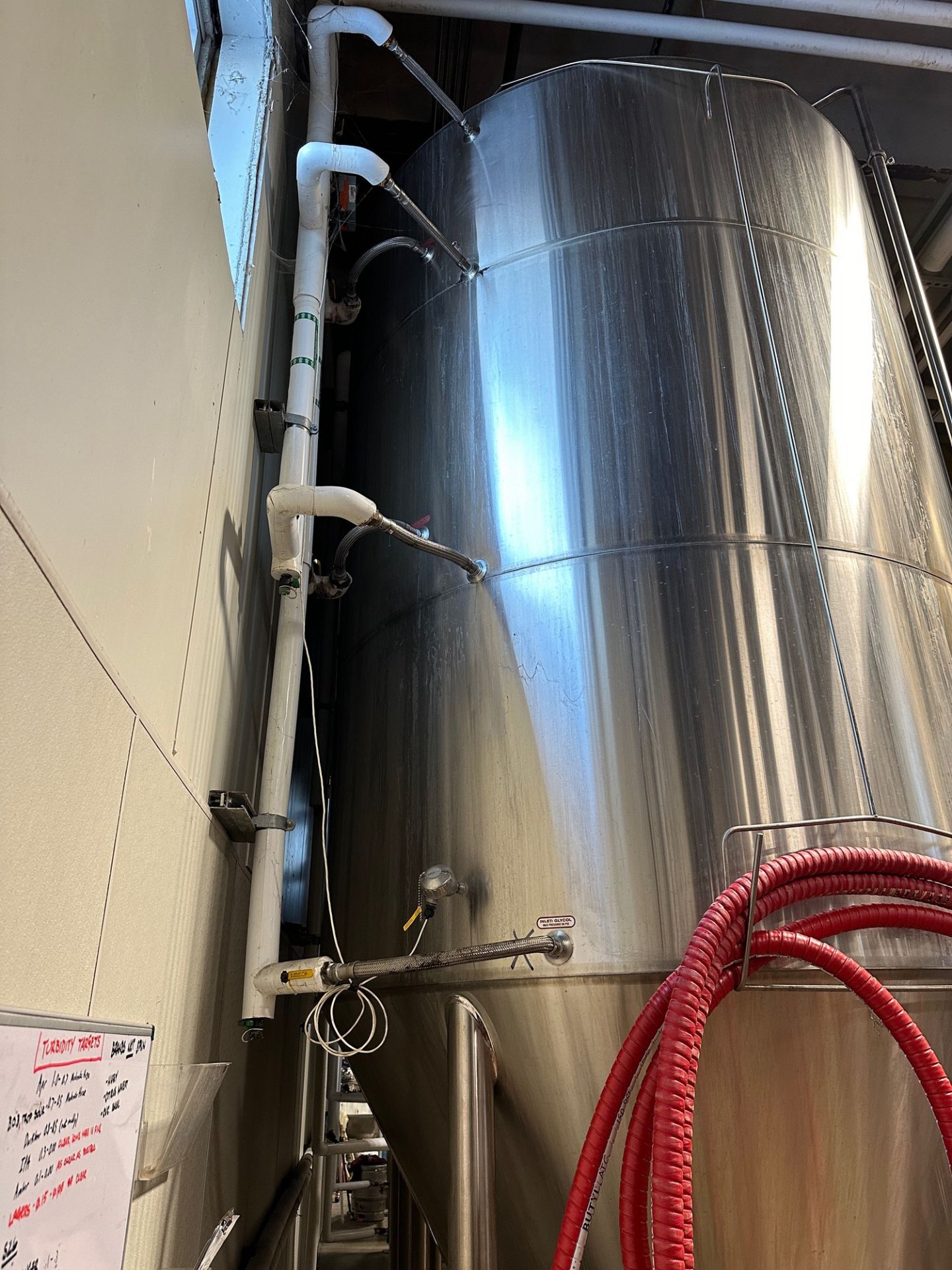 Silver State Stainless 120 BBL Stainless Steel Fermentation Tank - Cone Bottom, Gly | Rig Fee $2150 - Image 3 of 4