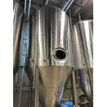 Premier Stainless 80 BBL Stainless Steel Fermentation Tank - Cone Bottom, Glycol Ja | Rig Fee $1850