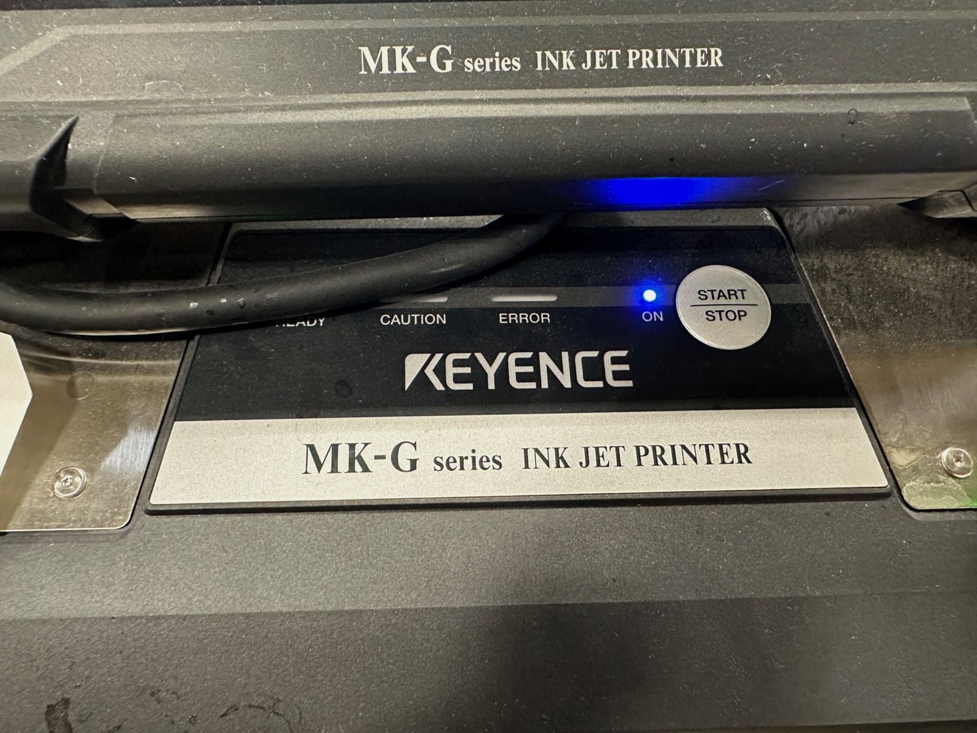 2023 Keyence MK-G1000 Ink Jet Printer, Rinsed and Shut Down by Keyence When Taken o | Rig Fee $100 - Image 4 of 5