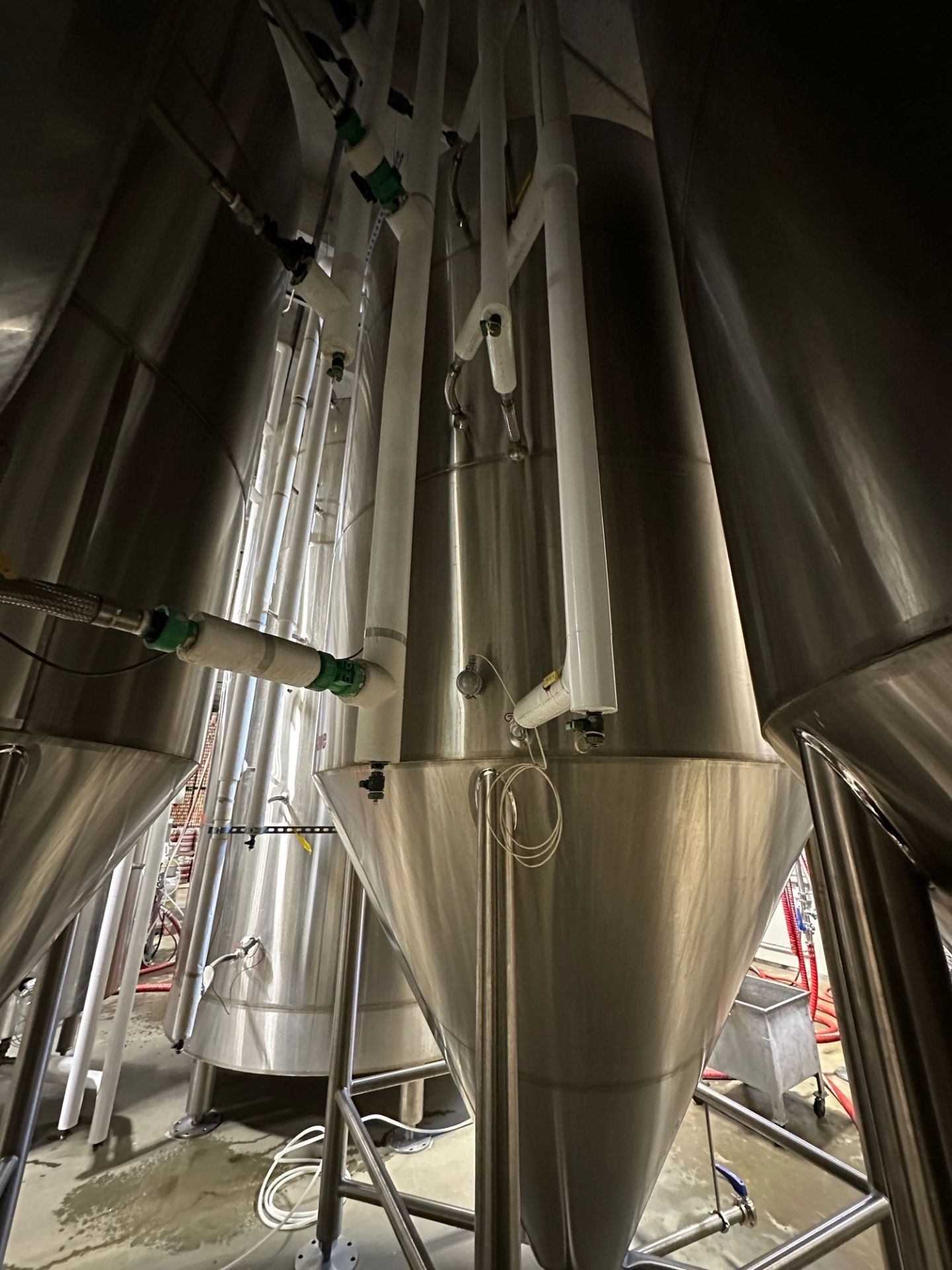 Silver State Stainless 120 BBL Stainless Steel Fermentation Tank - Cone Bottom, Gly | Rig Fee $2150 - Image 3 of 3