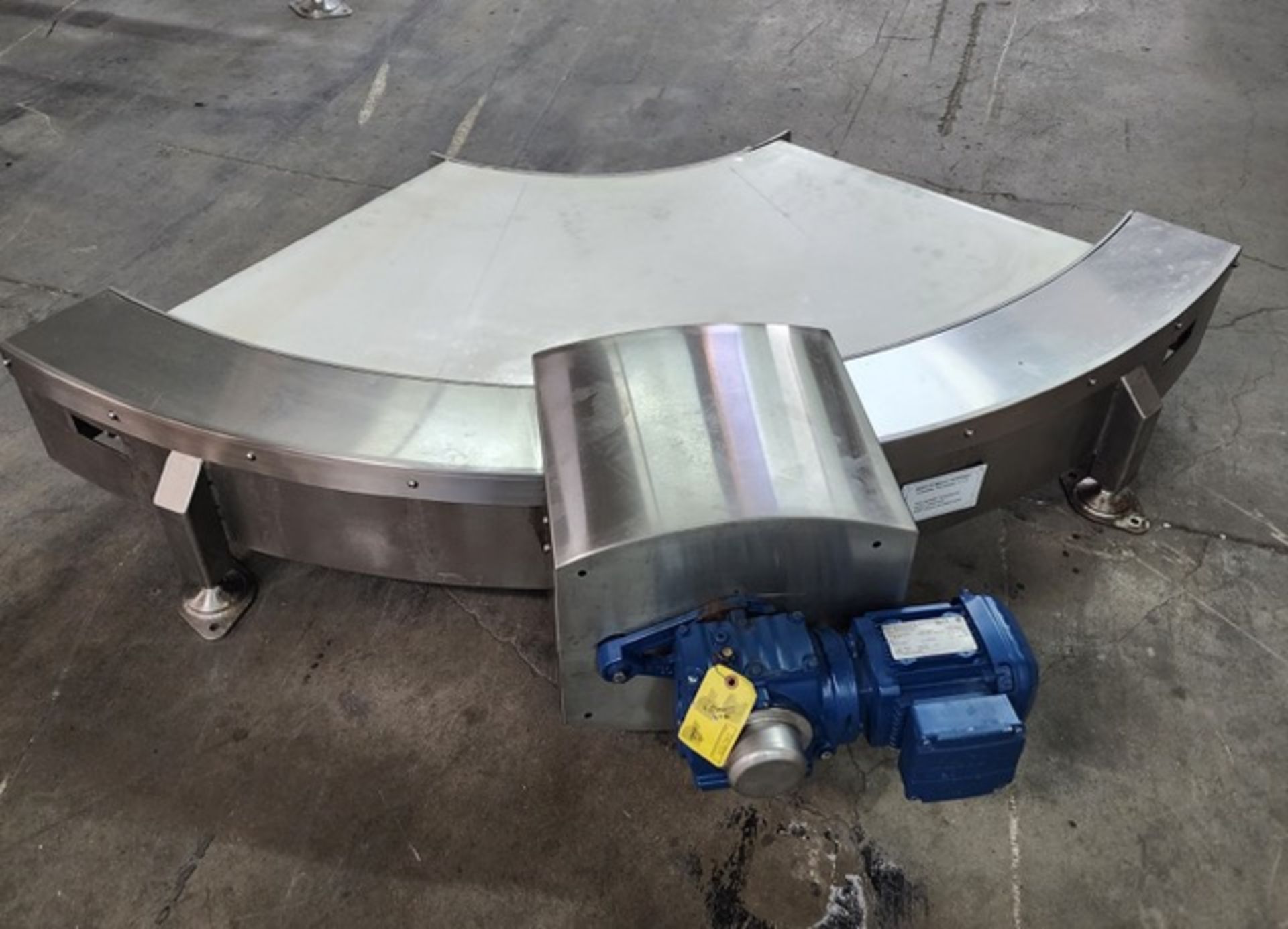 Stainless Steel 90 Deg Conveyor, SEW Motor & Gear Box, 230V/460V | Rig Fee $100 - Bild 5 aus 6