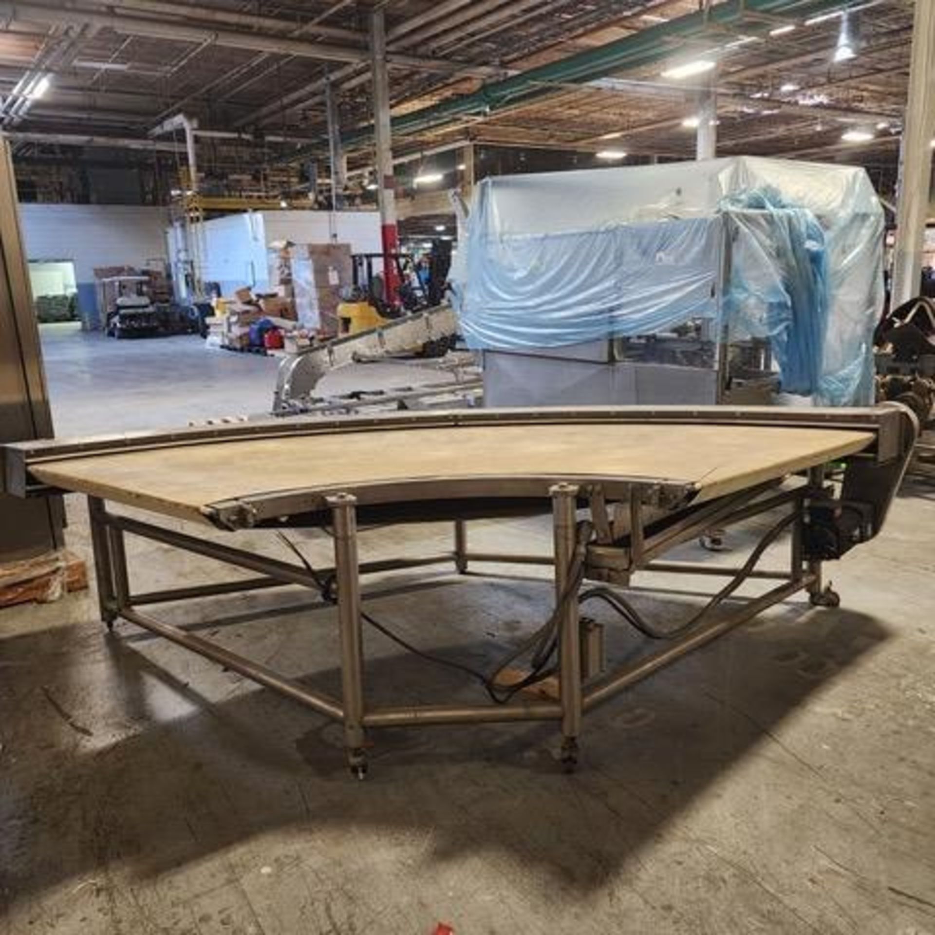 Stainless Steel 90 Deg Conveyor | Rig Fee $150