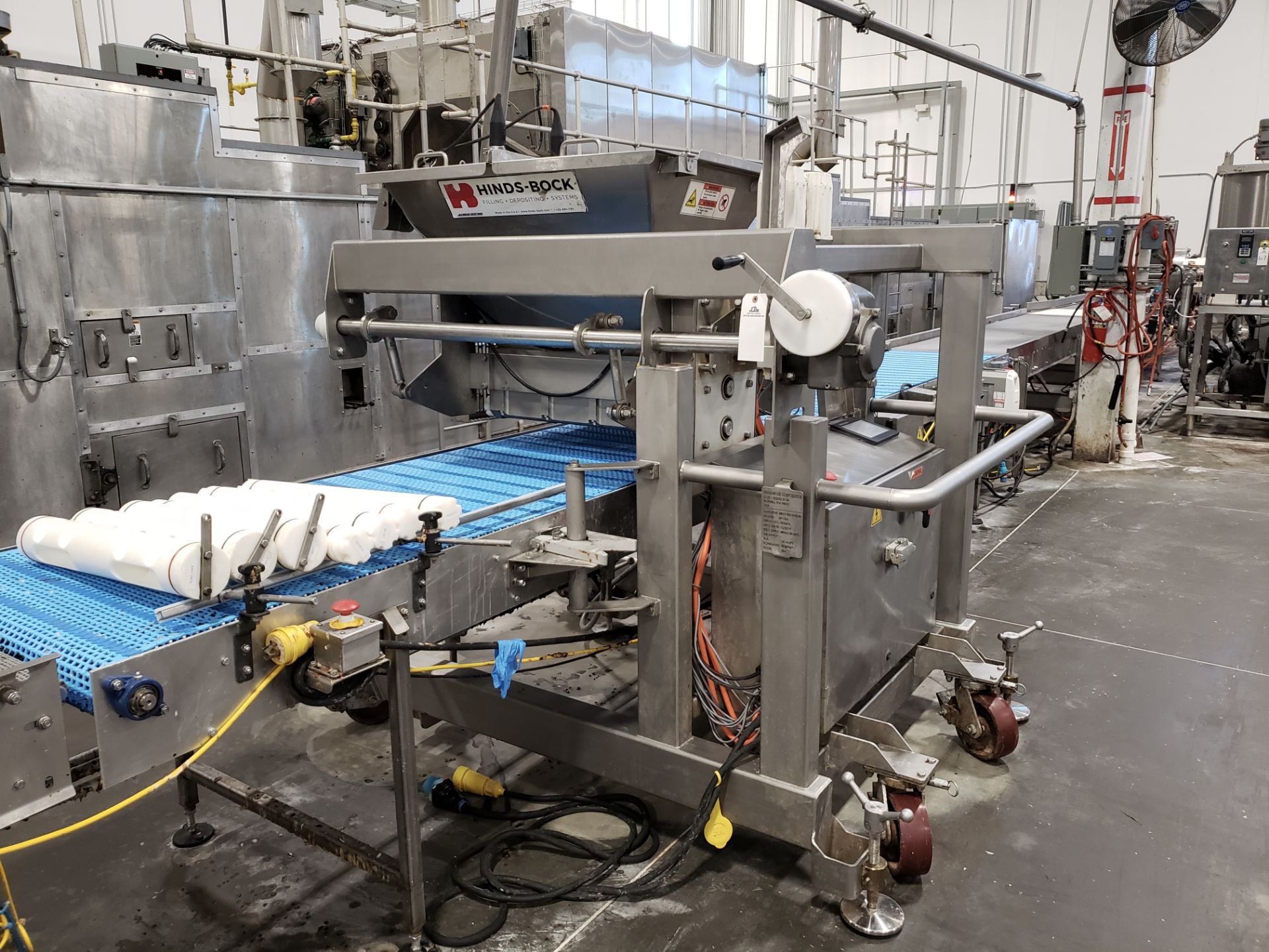 2020 Hinds Bock 6 Head Servo Piston Filler with 30'' Width | Rig Fee $350