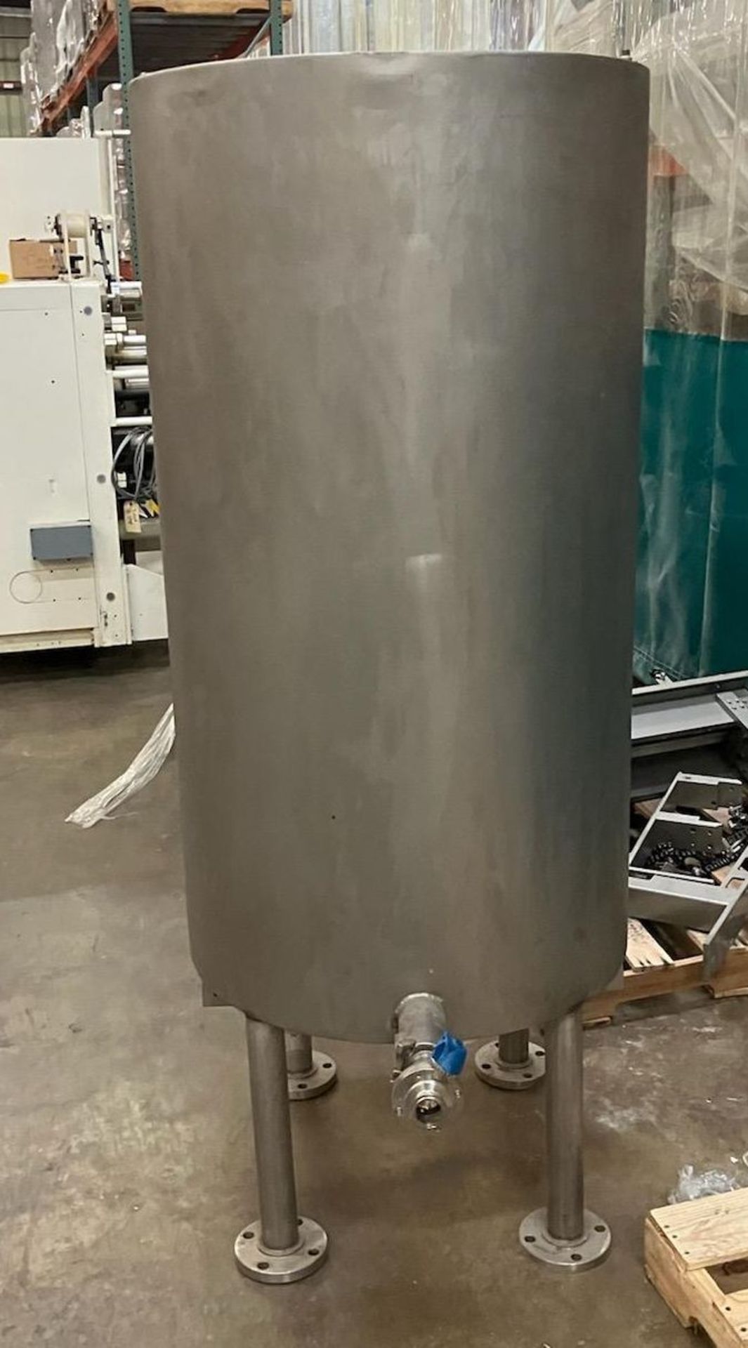 Jacketed Chocolate Holding Tank, 1 1/4" Side Discharge, Tank Height: 55", Stand Hei | Rig Fee $25 - Bild 2 aus 7