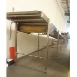 VDE Machines Modular 113' All Stainless Steel Cooling Conveyor, Flat Belt Incl | Rig Fee $0 See Desc