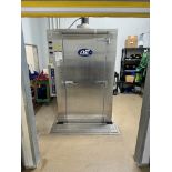 LVO Model 1548 Rack Washer, Gas / 480V / 3ph, Includes the Drain Pan to sit in the | Rig Fee $1000