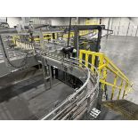 MCE S/S U Conveyor, 12'' Wide, (Approx, 8' Long) | Rig Fee $300