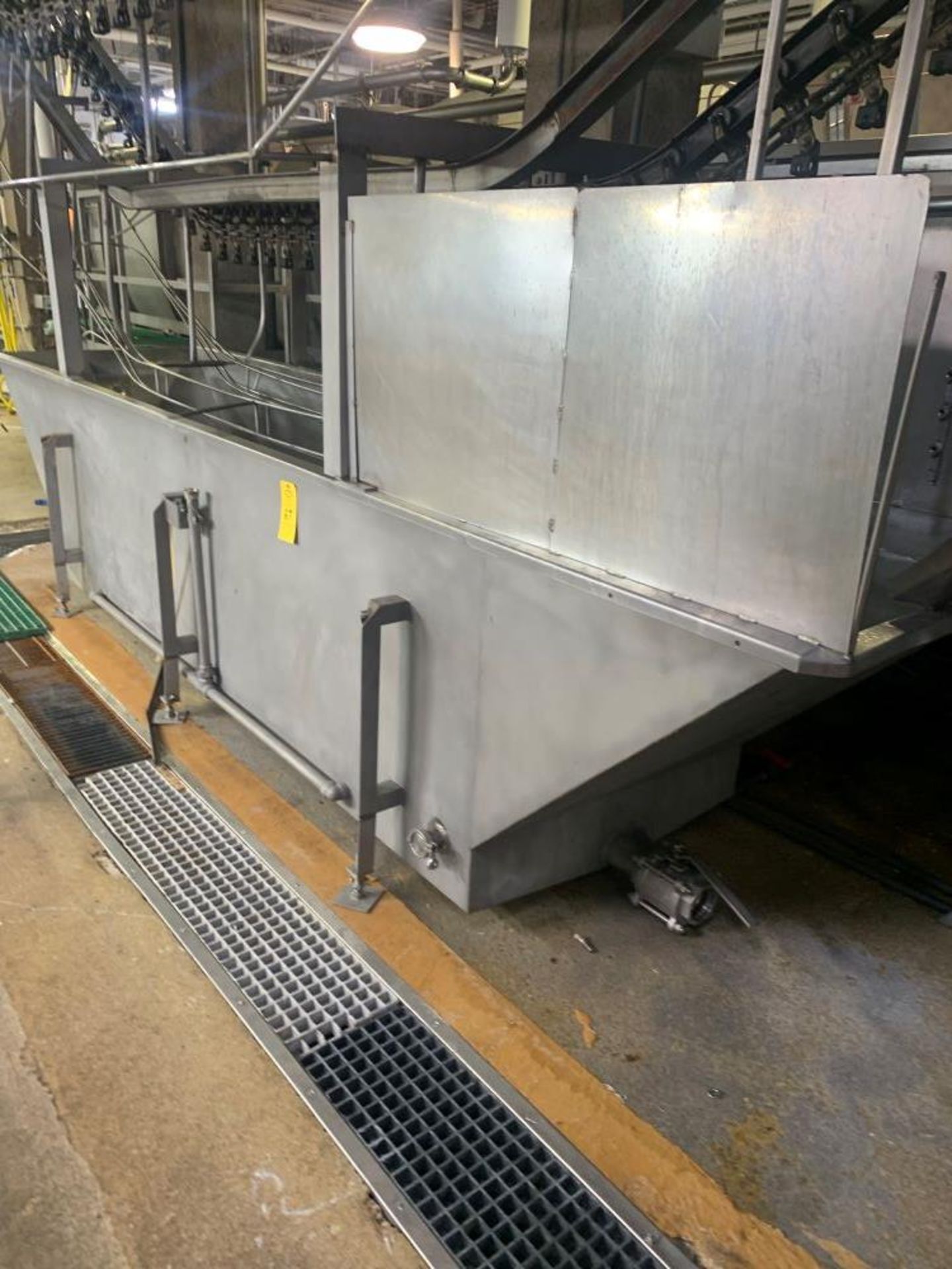 Stainless Steel Dip Tank, 3' deep X 39" wide X 15' long Required