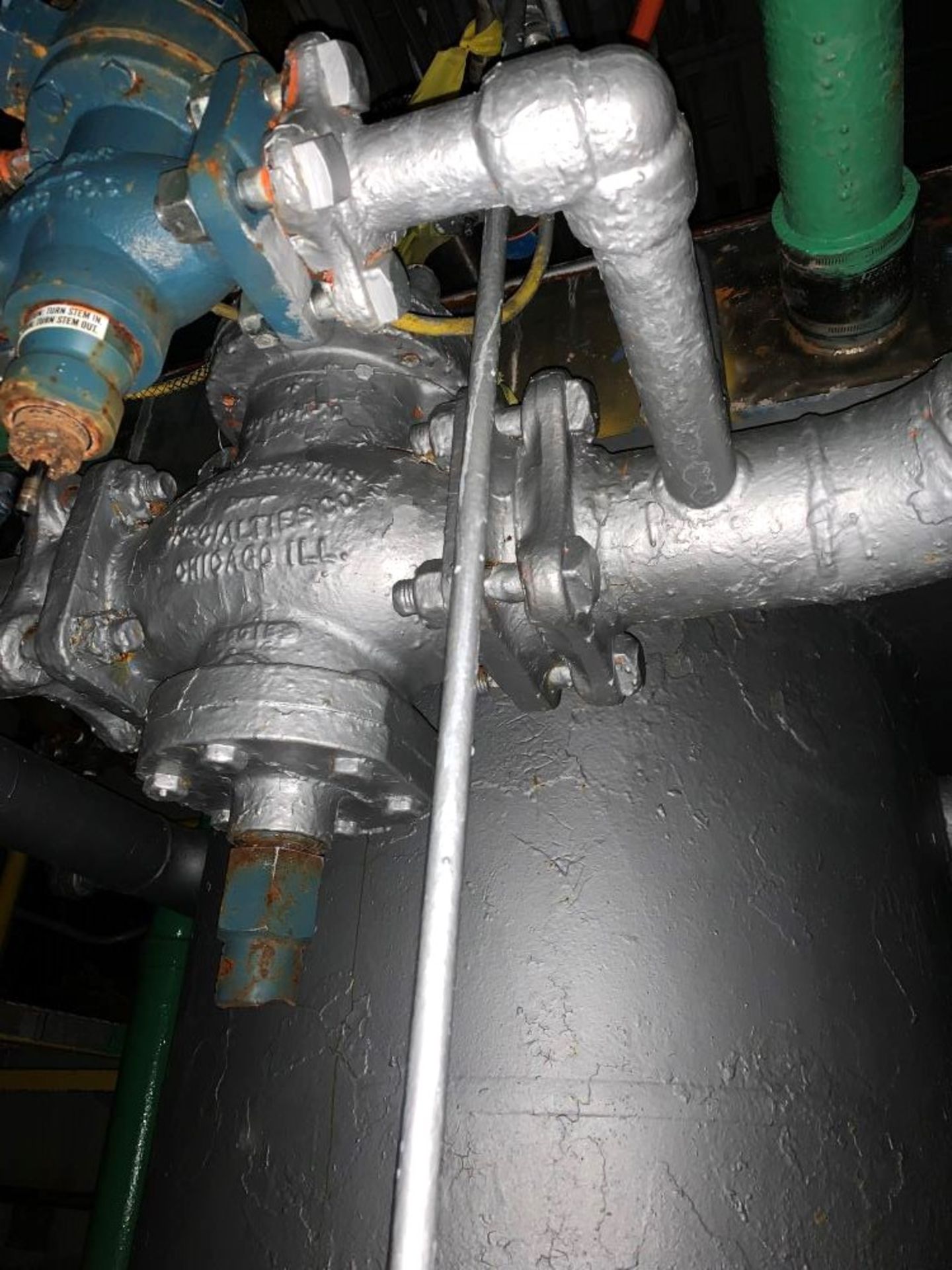 Flake & Ice Machine, ammonia with (3) stainless steel augers, approximately | Rig Fee Contact Rigger - Image 9 of 20