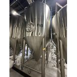 2016 ABE 60 BBL Jacketed Fermenter (FV 8), Approx. 15' H x 7' 6' OD | Rig Fee $2450