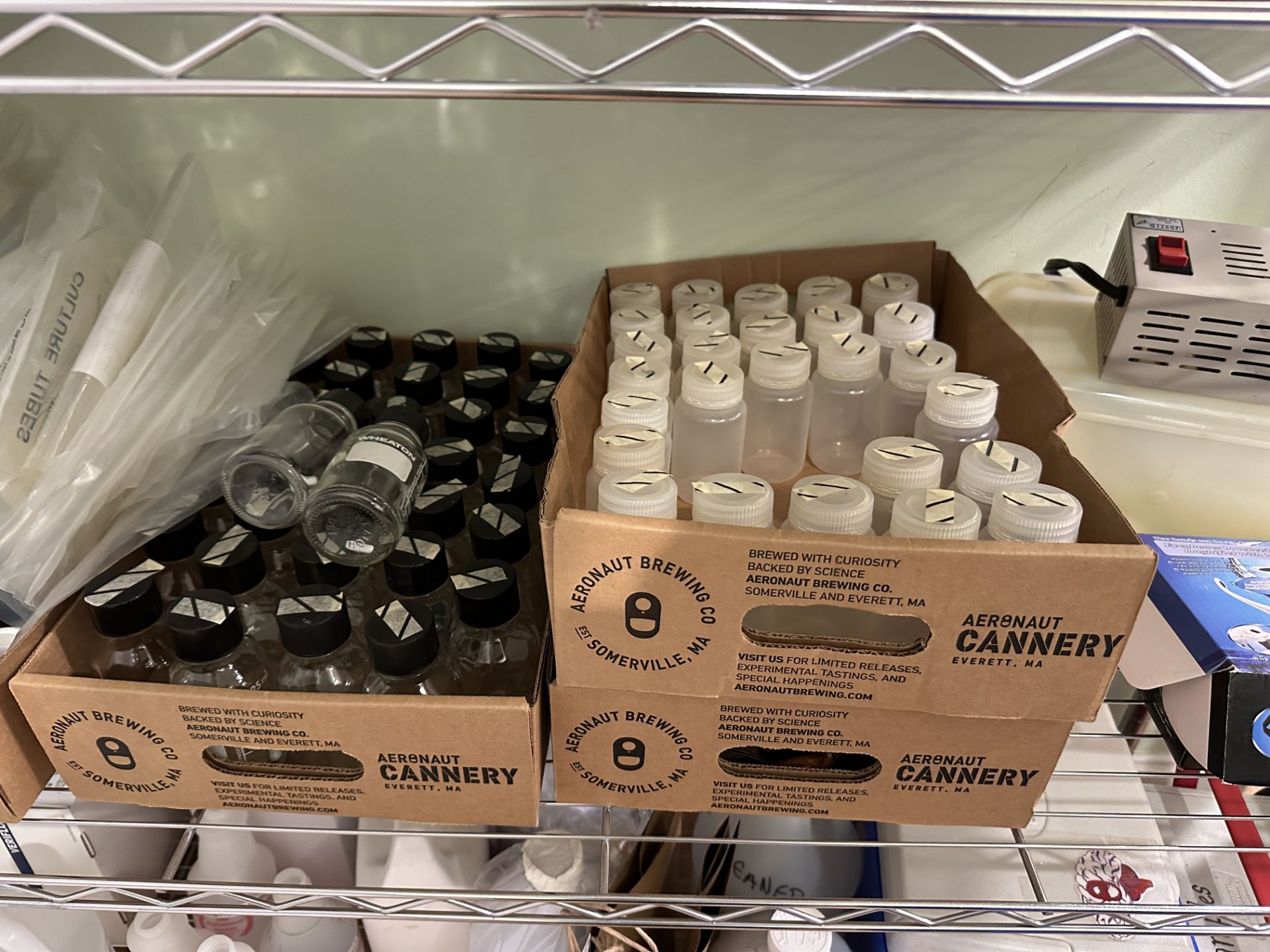 Lot Of Lab Glass Bottles | Rig Fee $250 - Image 4 of 4