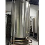 2016 ABE 60 BBL Hot Liquor Tank with 2 HP Pump, Valves and Piping