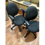 (2) Office Chairs | Rig Fee $50